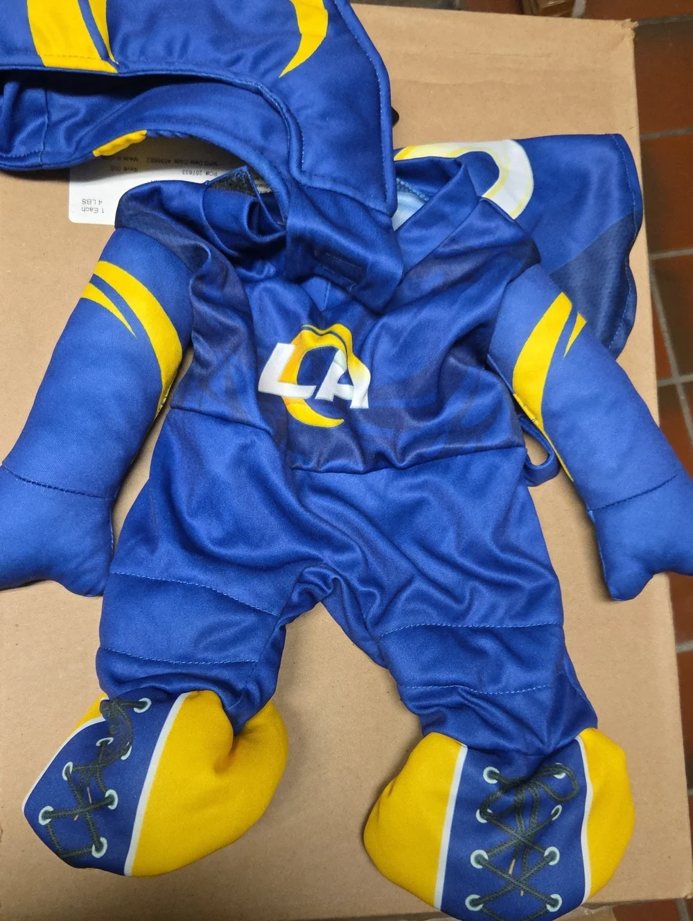NFL LA RAMS -Inspired Dog Hoodie Costume